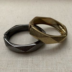 NWOT Silver and Gold Bracelet Set